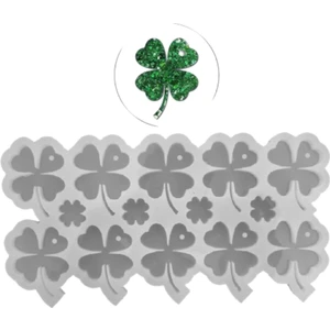 Epoksi Silikon Kalıp Yonca Kalıbı 10 Lu