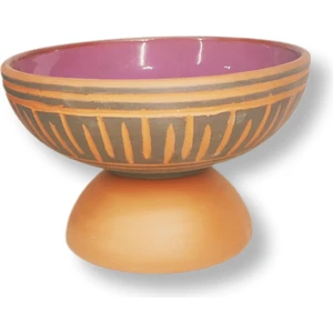 Rustik Ayaklı Orta Kase