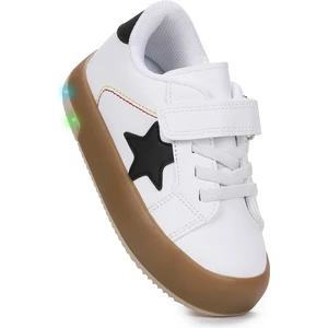 Kiko Kids Rena Günlük Cırtlı Işıklı Erkek Bebek Spor Ayakkabı