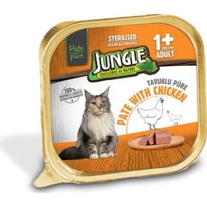 Kısır Kedi 100 gr Tavuklu Ezme Pate 32'li
