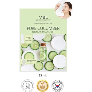 Teresia Salatalık Özü Içeren Nemlendirici ve Yatıştırıcı Yüz Maskesi