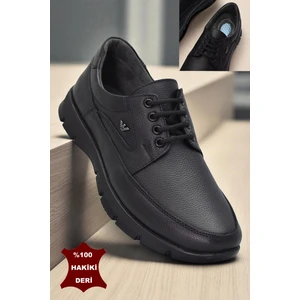 301 Ortopedik Topuk Masajlı Hakiki Deri Erkek Ayakkabı Kışlık Erkek Deri Ayakkabı