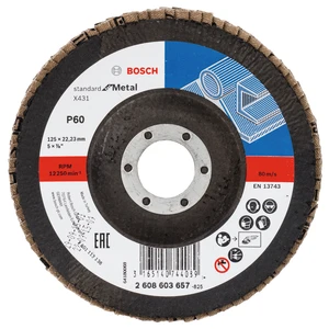 X431 125 mm Alox 60 K Flap Disk