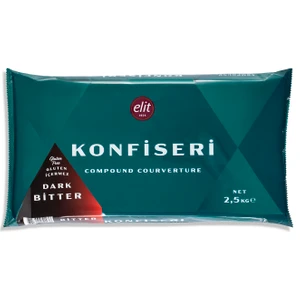 Bitter Konfiseri Blok 2,5Kg Glutensiz