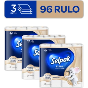 Extra Kaşmir Özlü 96'lı Tuvalet Kağıdı