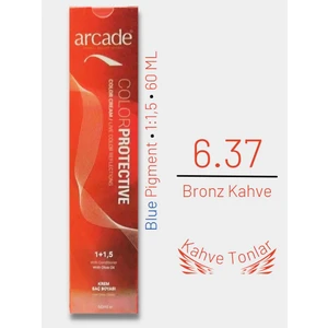 Saç Boyası 6.37 - Bronz Kahve 60ML