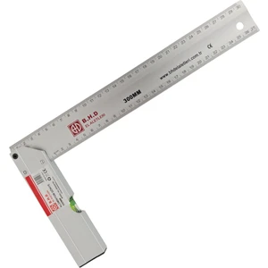 B.h.d BHD00196 300MM/30CM Alüminyum L Marangoz Gönye/su Terazili
