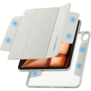 Apple iPad Mini 7 (A17 Pro) Mini 6  Kılıf Çift Magnetik Kapak Arka Sert Multi SkinPro Case A2993 A2995 A2996 A2567 A2568 A2569
