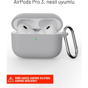 Apple Airpods Pro 3. Nesil Uyumlu Cihazınızı Darbelere Karşı Koruyan Silikon Kılıf