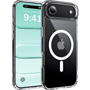 Iphone 17 Air Uyumlu Şeffaf Magsafe Özellikli Kılıf