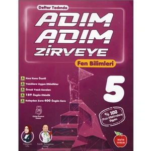 Newton Yayınları 5. Sınıf Adım Adım Zirveye Fen Bilimleri Özetli Soru Bankası