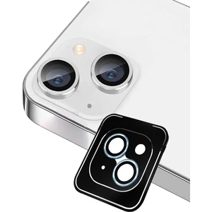 (Kaliteyi Bozmaz) iPhone 15 / 15 Plus Uyumlu Mavi Safir Kamera Lens Koruyucu Takma Aparatlı Kolay Kurulum