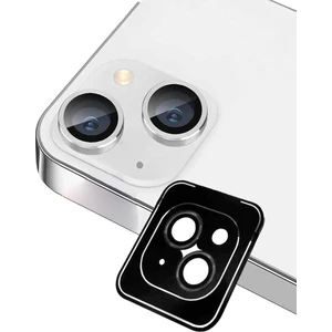 (Kaliteyi Bozmaz) iPhone 13 / 13 Mini Uyumlu Kolay Kurulum Aparatlı Safir Kamera Siyah Lens Koruyucu