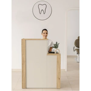 Enter Karşılama Bankosu Sepet - Kumtaşı