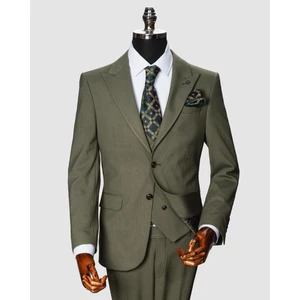 Ech. 2352 Düz Kumaş Yelekli Takım Elbise