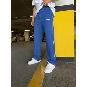 Erkek Şeritli Baskılı Oversize Baggy Eşofman