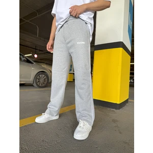 Erkek Şeritli Baskılı Oversize Baggy Eşofman