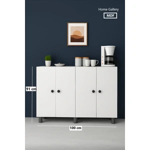 Çok Amaçlı Dolap Yatay 100 cm Mdf