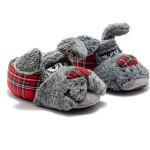 Zizu Erkek Hayvanlı Panduf Gri 41/46