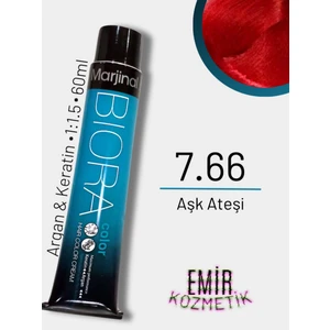 Biora Saç Boyası - 7.66 Aşk Ateşi