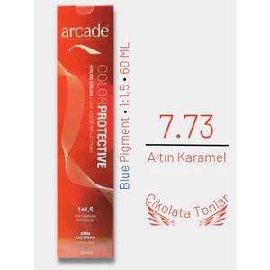 Saç Boyası 7.73 - Altın Karamel 60ML