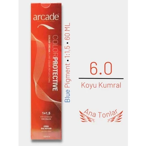 Saç Boyası 6.0 - Koyu Kumral 60ML