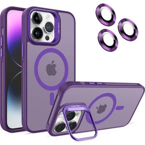 iPhone 11 Magsafe Kılıf & Lens Hediyeli & Standlı Kılıf