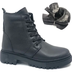 Ek 25 Kadın Hakiki Deri Postal Bot