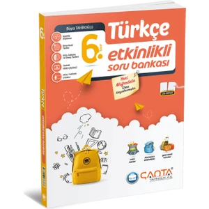 Çanta Yayınları 6. Sınıf Türkçe Etkinlikli Soru Bankası