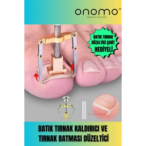 Batık Tırnak Düzeltici Batık Tırnak Çıkartıcı Aparat ve Batma Engelleyici Çubuk