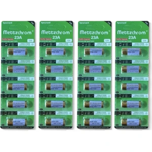 23A 12V Alkalin Pil Garaj Bariyer Kepenk Oyuncak Alarm Kumandası Kapı Zili Pili 20 Adet A23 E23A MN21 MS21 L1028 VA23GA