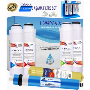Crypto Su Arıtma Cihazı 6 Aşamalı Yedek Full Filtre Seti