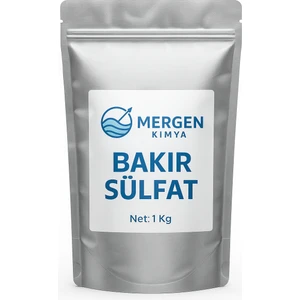 Bakır Sülfat Tozu %98 Saf – 1 kg | Mavi Vitriol | Göztaşı | Laboratuvar, Tarım ve Endüstri Kullanımı
