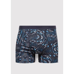 Baskılı Lacivert Boxer 0911986-32184