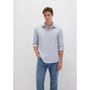 Çizgili Mavi Gömlek 0211653-90862