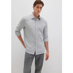 Çizgili Yeşil Gömlek 0211653-90861