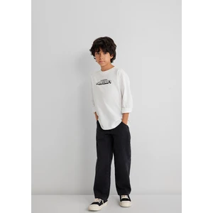 Minecraft Baskılı Ekru Tişört 6610378-70057