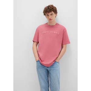 Mavi Jeans Baskılı Pembe Tişört 0612953-71079