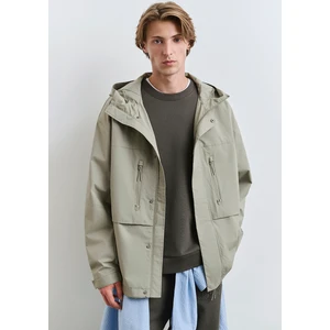 Kapüşonlu Yeşil Ceket 0110551-71484