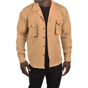 Oversize Kesim Cepli Cepleri Kapaklı Likralı Uzun Kollu Gömlek 2304785