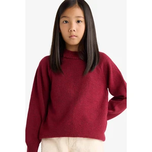 Kız Çocuk Bisiklet Yaka Triko Kazak F2755A825WN