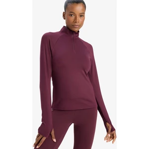 DeFactoFit Standart Fit Dik Yaka Fermuarlı İçi Yumuşak Tüylü Sporcu Uzun Kollu Tişört B0811AX25AU