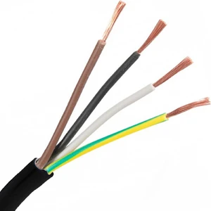 H05VV-F 4x1.5 ,kesit 1.5mm² 4-Damar/çok Telli 1mt Ttr Kablo