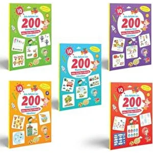 Dikkat Atölyesi Yayınları 200 Heyecan Verici Zeka Gelişimi Etkinlik Seti Ciltsiz Çocuk Kitapları