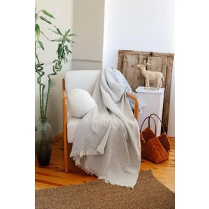 Pamuklu Koltuk Çekyat Berjer Örtüsü Şalı | Tekli Üçlü Kanepe Kılıfı | Çift Taraflı Terletmez 170X210