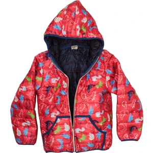 Mommo Kids Dinazor Desenli Şişme Mont