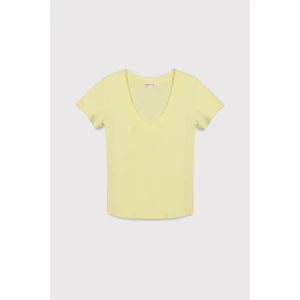 V Yaka Kısa Kol Üst