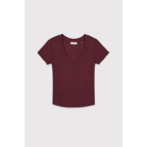 V Yaka Kısa Kol Üst