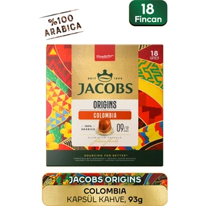 Origins Colombia Nespresso Uyumlu Alüminyum Kapsül Kahve 18'li