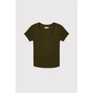 V Yaka Kısa Kol Üst